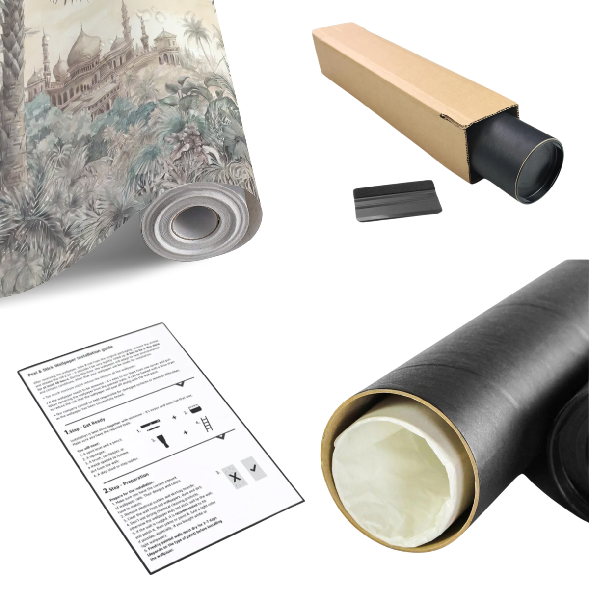 Mädchen mit dem Perlenohrring Abziehbares und aufklebbares Wandbild, buntes Graffiti-Porträt, berühmtes Gemälde, Street Style, Popkultur, lebendige Tapete