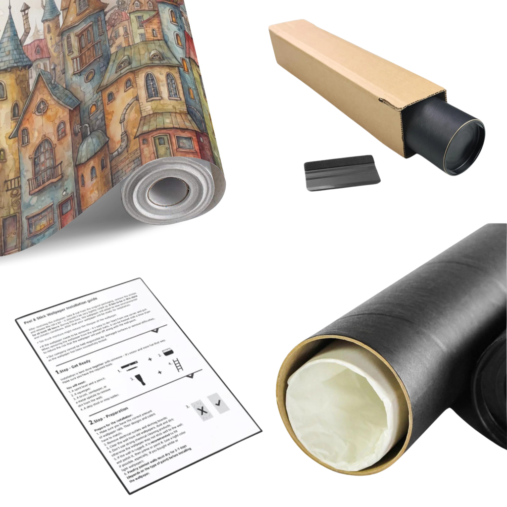 Mädchen mit dem Perlenohrring Abziehbares und aufklebbares Wandbild, buntes Graffiti-Porträt, berühmtes Gemälde, Street Style, Popkultur, lebendige Tapete