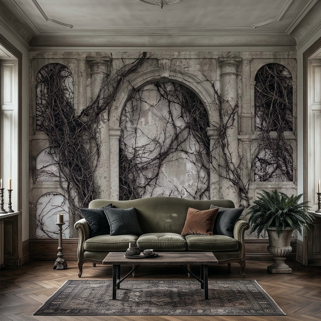 Mädchen mit dem Perlenohrring Abziehbares und aufklebbares Wandbild, buntes Graffiti-Porträt, berühmtes Gemälde, Street Style, Popkultur, lebendige Tapete