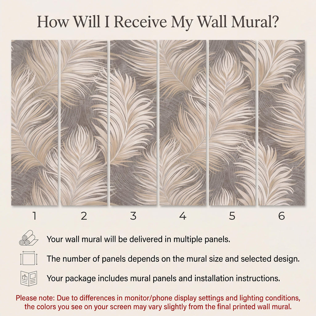 Abstract Canyon Rock Peel and Stick Wall Mural, Earth Tone Desert Landscape with Geologic Strata, Rustic Wabi Sabi Textured Wallpaper