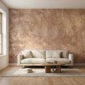 Venetian Plaster Peel and Stick Wall Mural, Neutral Limewash Texture Wallpaper, Warm Beige Stone Effect, Modern Organic Wall Decor