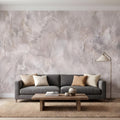 Concrete Microcement Peel and Stick Wall Mural, Raw Architectural Plaster Texture, Minimalist Cement Finish Contemporary Wallpaper